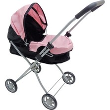 Amalfi FL9199 Katlanır Golglıklı Besıklı Oyuncak Bebek Arabası ( Puset) Kız Erkek Çocuk Oyuncak Eğitici Oyu