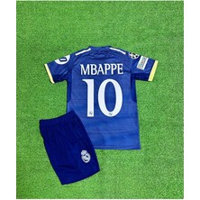 Legent Lady Real Madrid 2025/26 Yeni Sezon Şampiyonlar Ligi Kylian Mbappe Alternatif Çocuk Forması