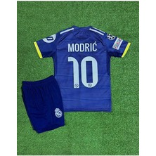 Legent Lady Real Madrid 2025/26 Yeni Sezon Şampiyonlar Ligi Luka Modric Alternatif Çocuk Forması