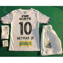 Legent Lady Santos Neymar 2025 Yeni Sezon Çocuk Forması Çorap Bileklik Hediyeli