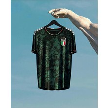 Legent Lady Italya Rönesans Özel Tasarım Milli Takım Futbol Forması Yeşil Özel Forma Kumaşı