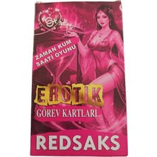 Rüya Life RedSaks Zaman Kum Saati Çiftler Oyunu – 1 Dakikalık Tutku ve Eğlence Görev Kartlarıyla Romantik Oyun Seti