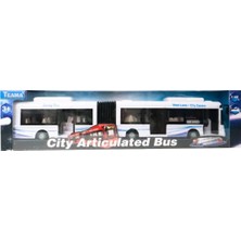 Amalfi Kutulu Körüklü Beyaz Şehir Otobüsü Kız Erkek Çocuk Oyuncak Eğitici Oyuncaklar