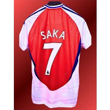 Legent Lady Saka Arsenall Yeni Sezon Futbol Forması Nefes Alabilen Polyester Kumaş Halısaha Forması