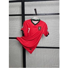 Legent Lady C.ronaldo Portekiz Yeni Sezon Futbol Forması Nefes Alabilen Polyester Kumaş Halısaha Forması