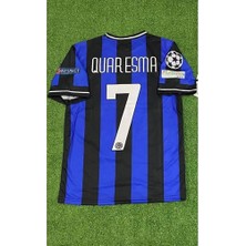 Legent Lady Inter 2010 Madrid Şampiyonlar Ligi Finali Ricardo Quaresma 7// Nostalji Forması(Çubuklu)