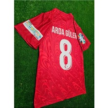 Legent Lady A Milli Takım 2026 Iç Saha #8 Ar/da Güler Kırmızı Forması