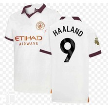 Legent Lady Manchester City 2023/24 Erling Haaland Yeni Sezon Deplasman Beyaz Yetişkin Forması