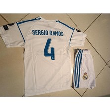 Legent Lady Real Madrid 2018 Cardiff Sergio Ramos Çocuk Forma 2 Li Set. Forma+Şort