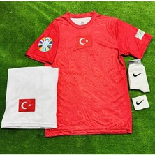 Legent Lady Türkiye 2026 Merih Demiral 3 Çocuk Forması Kırmızı 4 Lü Set