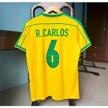 Legent Lady Brezilya Roberto Carlos Milli Takımı 98 Dünya Kupası Nostalji FORMASI-ZP03