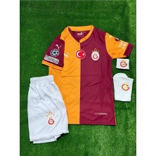 Legent Lady G̷a̷l̷a̷t̷s̷a̷r̷a̷y̷ Store 2026 Sezonu Beş Yıldızlı #isimsiz# Iç Saha Çocuk Çocuk Forması 4lü Set