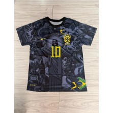 Legent Lady Brezilya Neymar Jr 10// Özel Konsept Forması (Gri)