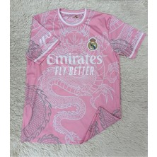 Legent Lady R.e.a.l M.a.d.ri.d 2024-25 Dragon Desenli Özel Konsept Forması (Pink