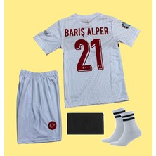 Legent Lady Türkiye Barış Alper Yılmaz Milli Takım Çocuk Futbol Forma 4'lü Set Forma+Şort+Çorap+Bileklik