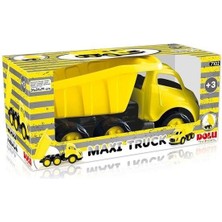 Amalfi 7102 Dolu, Maxi Kamyon (Kutulu) Kız Erkek Çocuk Oyuncak Eğitici Oyuncaklar