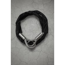 Vi Caro Motorsiklet 16 mm 1.5 Metre Çelik Halat Motorsiklet Zincir Kilit Scooter Kilidi Motor Kilidi