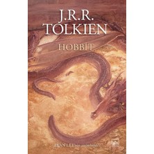 İthaki Yayınları Hobbit (Resimli - Ciltli) J.R.R. Tolkien'den Alan Lee'nin Çizimleriyle Mini Kitap
