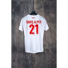 Legent Lady A Milli Takım Merih Barış Alper 21 Beyaz Yetişkin Taraftar Forması