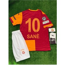 Legent Lady 5 Yıldızlı 2026 G.l.t.s.r.y #10 Leroy Sane Iç Saha Parçalı Çocuk Forması Şampiyonlar Ligi (Patch)