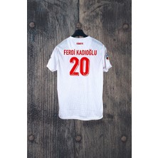 Legent Lady A Milli Takım Ferdi Kadıoğlu 20 Beyaz Yetişkin Taraftar Forması