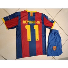 Legent Lady Barcelona Neymar 11 Kırmızı Mavi Çocuk Forma 2 Li Set . Forma+Şort