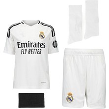 Legent Lady Real Madrid Jude Bellingham  Çocuk Futbol Forma 4'lü Set Forma+Şort+Çorap+Bileklik