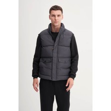 Cazador Crinkle Antrasit Erkek Yelek 10260