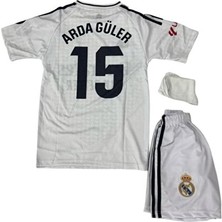Legent Lady Real Madrid Arda Güler 3 Lü Set Çocuk Futbol Forması Forma+Şort+Çorap