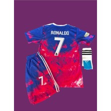 Legent Lady Real Madrid C.ronaldo Mavi Kırmı Forma