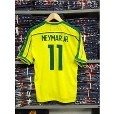 Legent Lady Neymar Jr 11 Brezilya Milli Takımı 98 Dünya Kupası Nostalji Forması