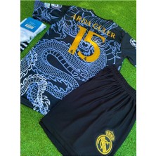 Legent Lady Real Madrid 2024/25 Yeni Sezon Arda Güler Dragon Desenli Konsept Çocuk Forması 4'lü Set