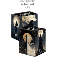 İndigo Kitap Av Serisi Kutulu Set (4 Kitap-Ciltli)