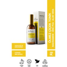 Let's Be NATURAL Let’s Be Natural Ölmez Çiçek Yüz Toniği 100 ml – Nemlendirici, Arındırıcı ve Canlandırıcı Cilt Bakım Toniği
