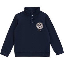 Jeep Baskılı Erkek Çocuk Lacivert Sweatshırt J5WB-SWT7718