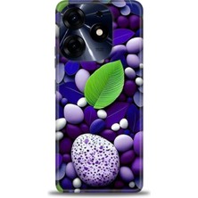 Rulet Tecno Spark 10 Pro Kılıf Hd Baskılı Kılıf + Seramik Tam Kaplayan Ekran Koruyucu 341