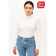 Novelle Balıkçı Yaka Uzun Kol Fitilli Bluz