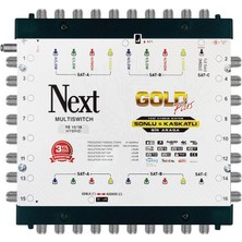 Next Sonlu Kaskatlı Uydu Santral 10/16 Multiswitch Hibrit