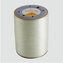 Zero Techmrt 0,8 mm Lastikli Misina 1000 Metre-Şeffaf