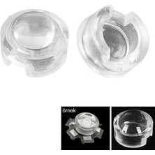 OEM Power LED Lens Merceği 13MM 45 Derece