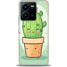 Vivo Y35 Kılıf Hd Baskılı Kılıf + Seramik Tam Kaplayan Ekran Koruyucu 308