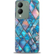 Vivo Y17S Kılıf Hd Baskılı Kılıf + Seramik Tam Kaplayan Ekran Koruyucu 338