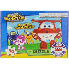 paraply Harika Kanatlar Okul Öncesi Puzzle Kız Erkek Çocuk Oyuncak Eğitici Oyuncaklar