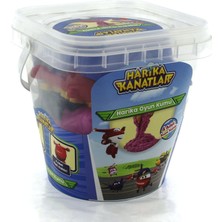 paraply Harika Kanatlar Kovada Oyun Kumu Seti Mavi Kız Erkek Çocuk Oyuncak Eğitici Oyuncaklar