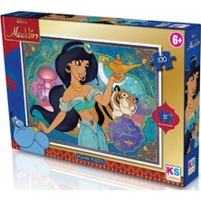 OMZ Ks Puzzle 100 Parça Aladdin Kız Erkek Çocuk Oyuncak Eğitici Oyuncaklar