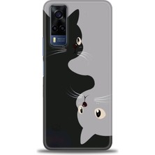 Vivo Y51 Kılıf Hd Baskılı Kılıf + Seramik Tam Kaplayan Ekran Koruyucu 67