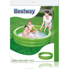 OMZ Bestway Renkli Şişme Çocuk Havuzu 152X30CM - BW51026 - Stokta Olan Renk Gönderilir Kız Erkek Çocuk O
