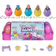paraply 6071092 Hatchimals Alive 6lı Mini Sürpriz Kız Erkek Çocuk Oyuncak Eğitici Oyuncaklar