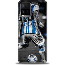 Rulet Vivo Y21S Kılıf Hd Baskılı Kılıf + Seramik Tam Kaplayan Ekran Koruyucu 11
