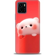 Rulet Vivo Y15S Kılıf Hd Baskılı Kılıf + Seramik Tam Kaplayan Ekran Koruyucu 75